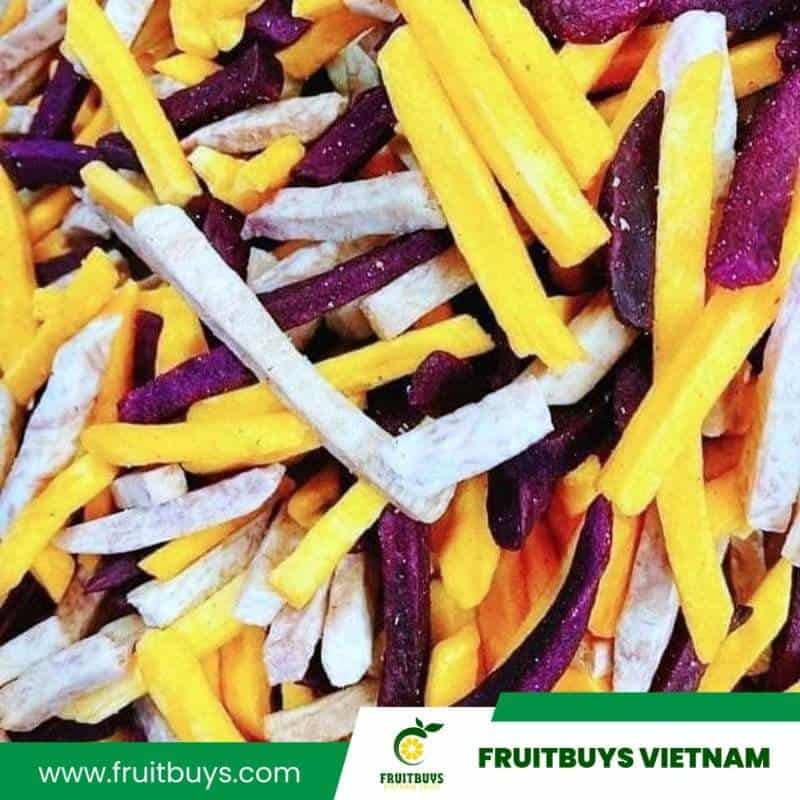 FruitBuys Vietnam  Purple Sweet Potato Chips (5)