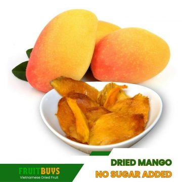 FruitBuys Vietnam  Unsweetened Dried Mango (No Sugar Snacks) 23927