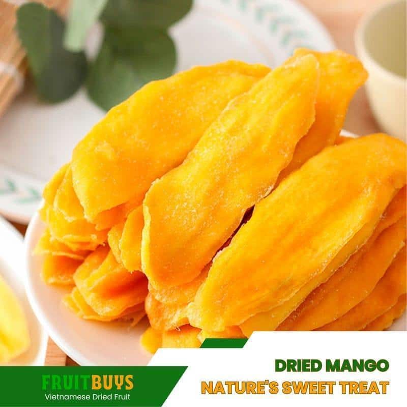 FruitBuys Vietnam Dried Mango Nature's Sweet Treat 23926