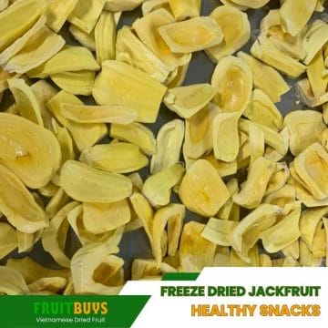 FruitBuys Vietnam  Freeze Dried Jackfruit Healthy Snacks 23105