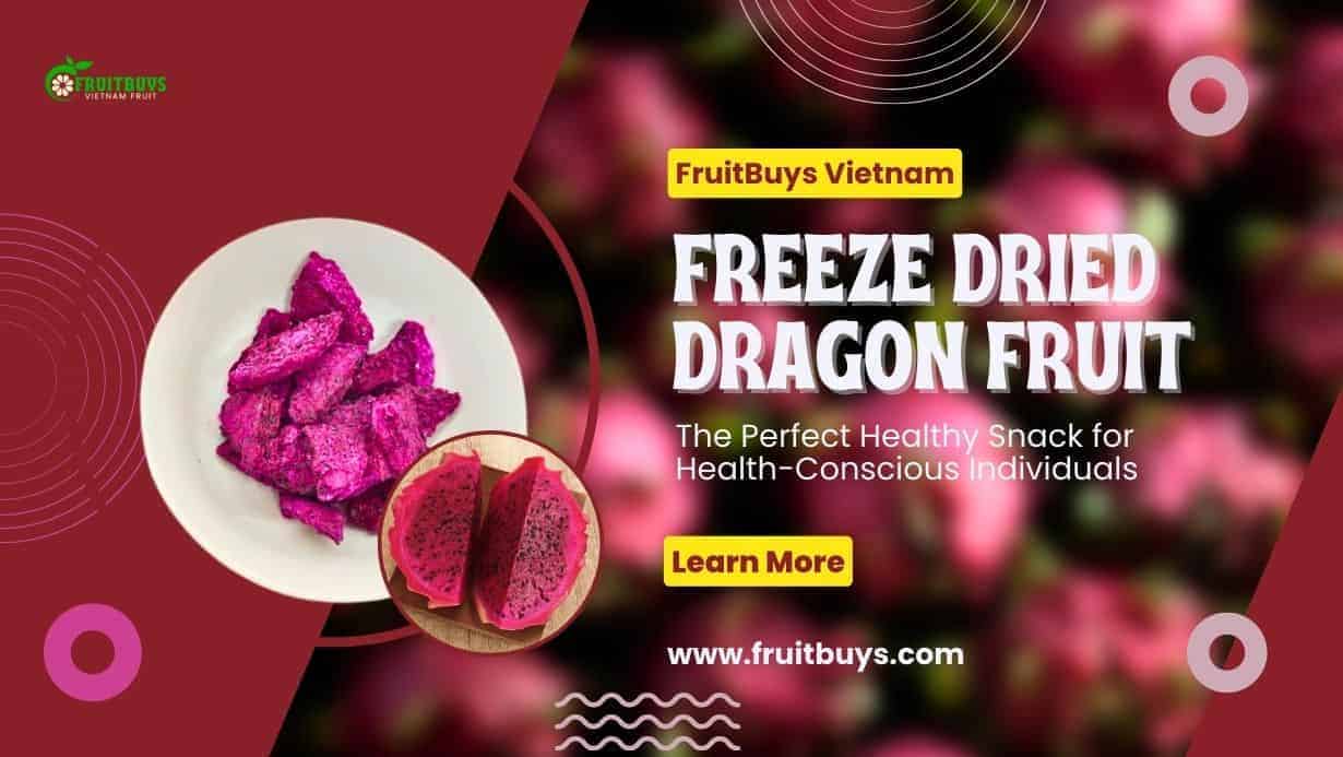 FruitBuys Vietnam Freeze Dried Dragon Fruit 230509