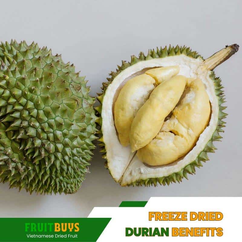 FruitBuys Vietnam Freeze Dried Durian Benefits 23930