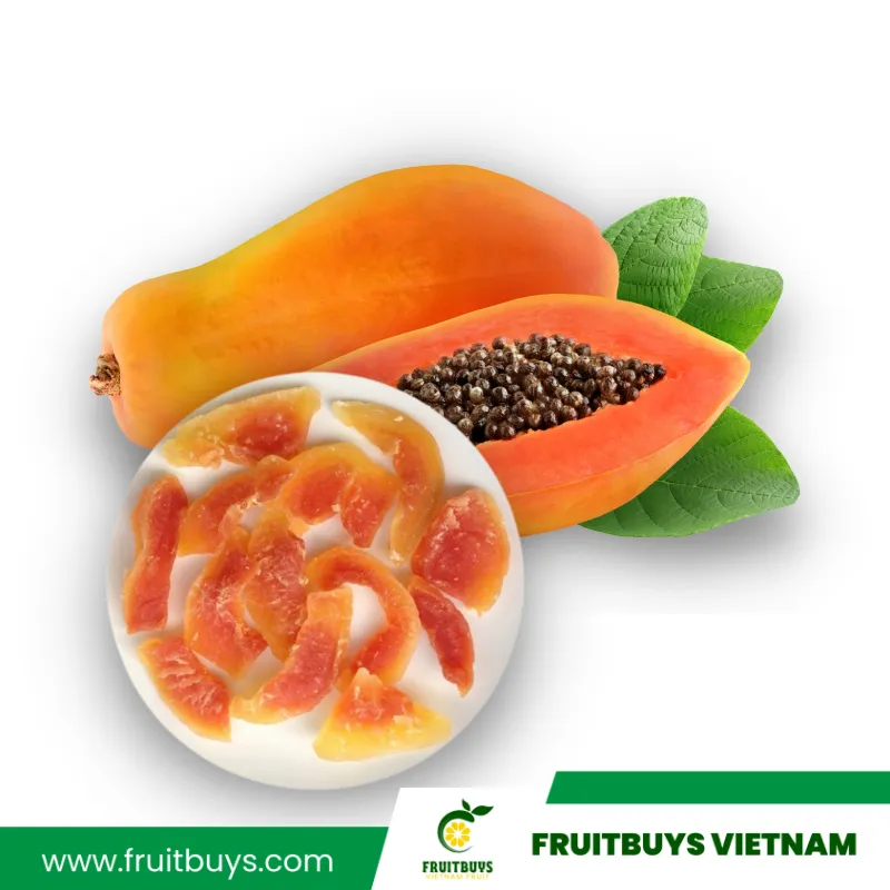 FruitBuys Vietnam  230514 Dried Papaya (low Sugar)