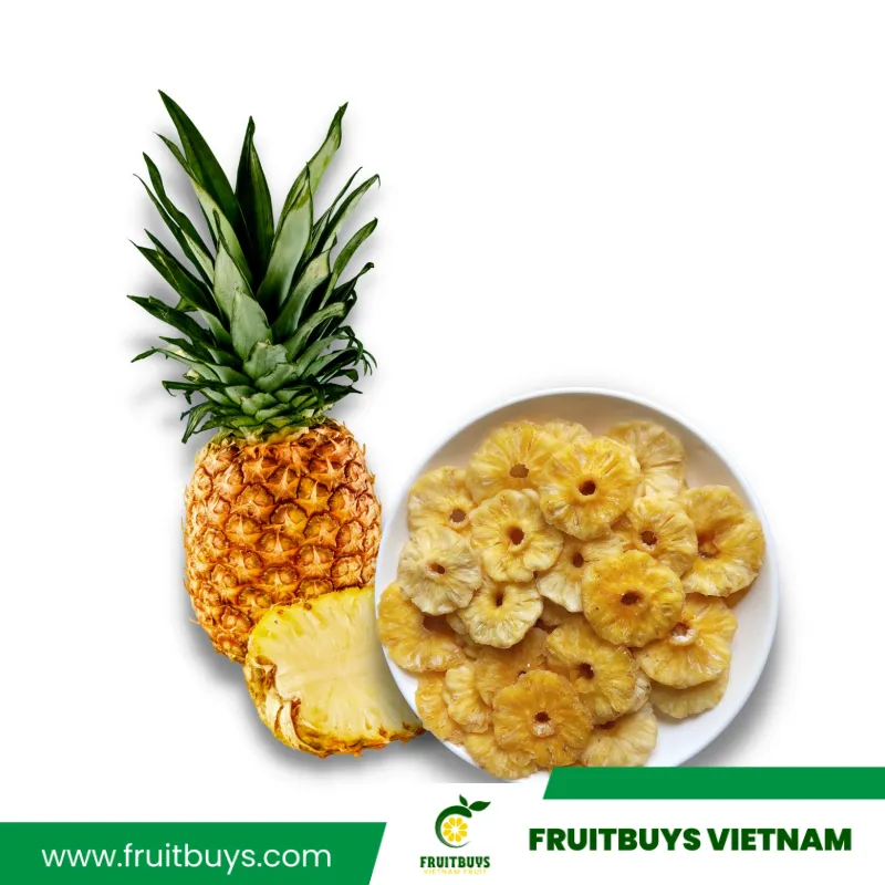 FruitBuys Vietnam  230514 Dried Pineapple (no Sugar)