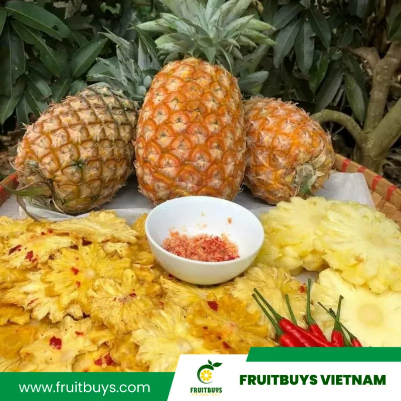 FruitBuys Vietnam  230517  Dried Chili Pineapple   Spicy Snacks (13)