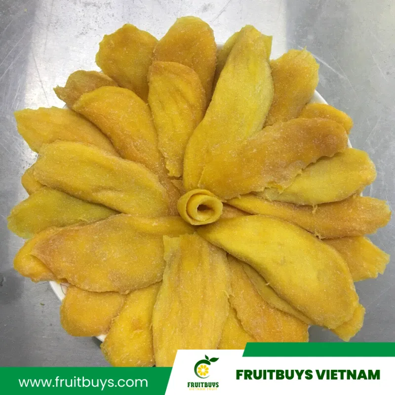 FruitBuys Vietnam  Dried Mango Slices   Low Sugar Snacks (1)