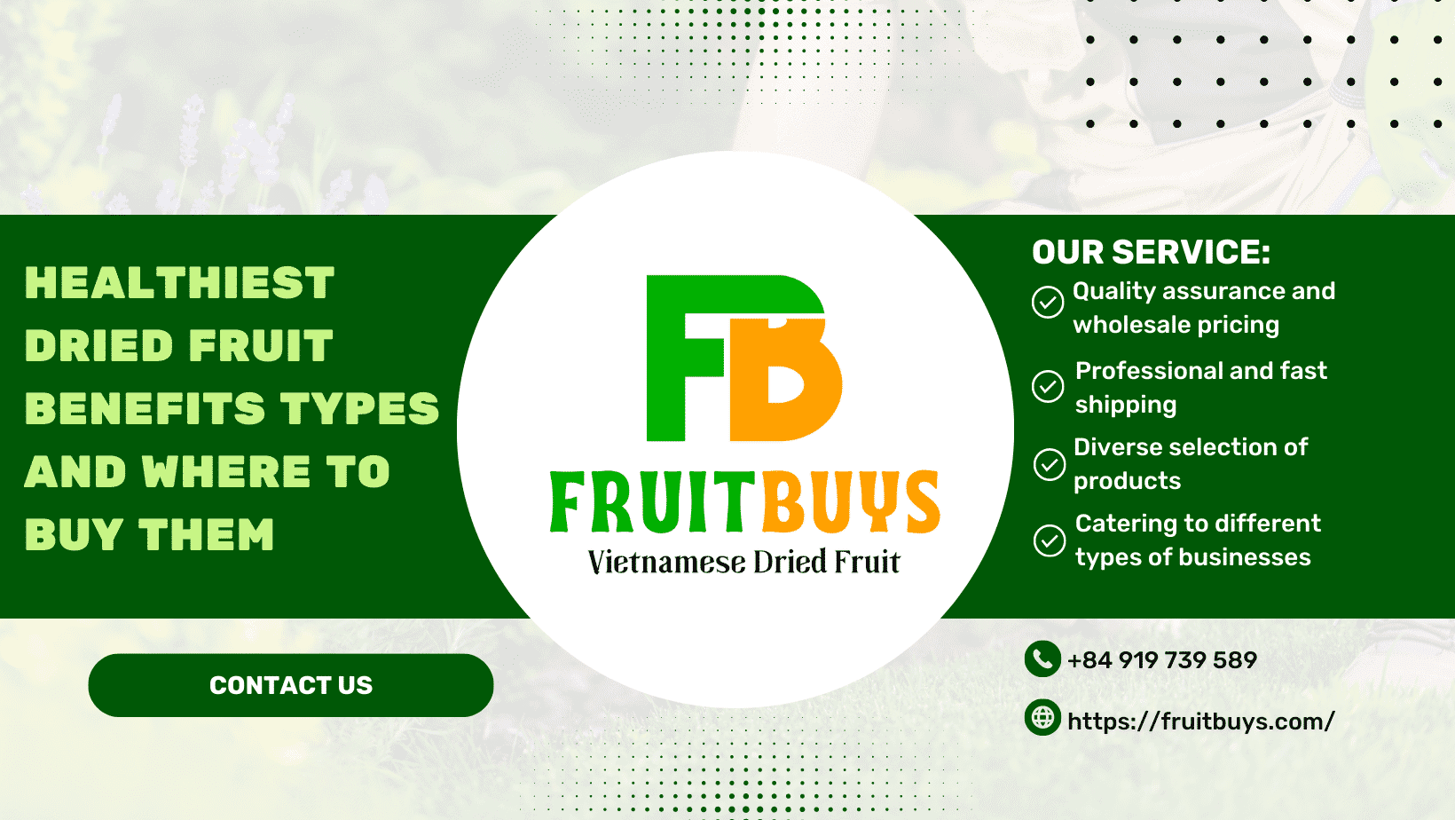 FruitBuys Vietnam  Healthiest Dried Fruit Benefits Types And Where To Buy Them