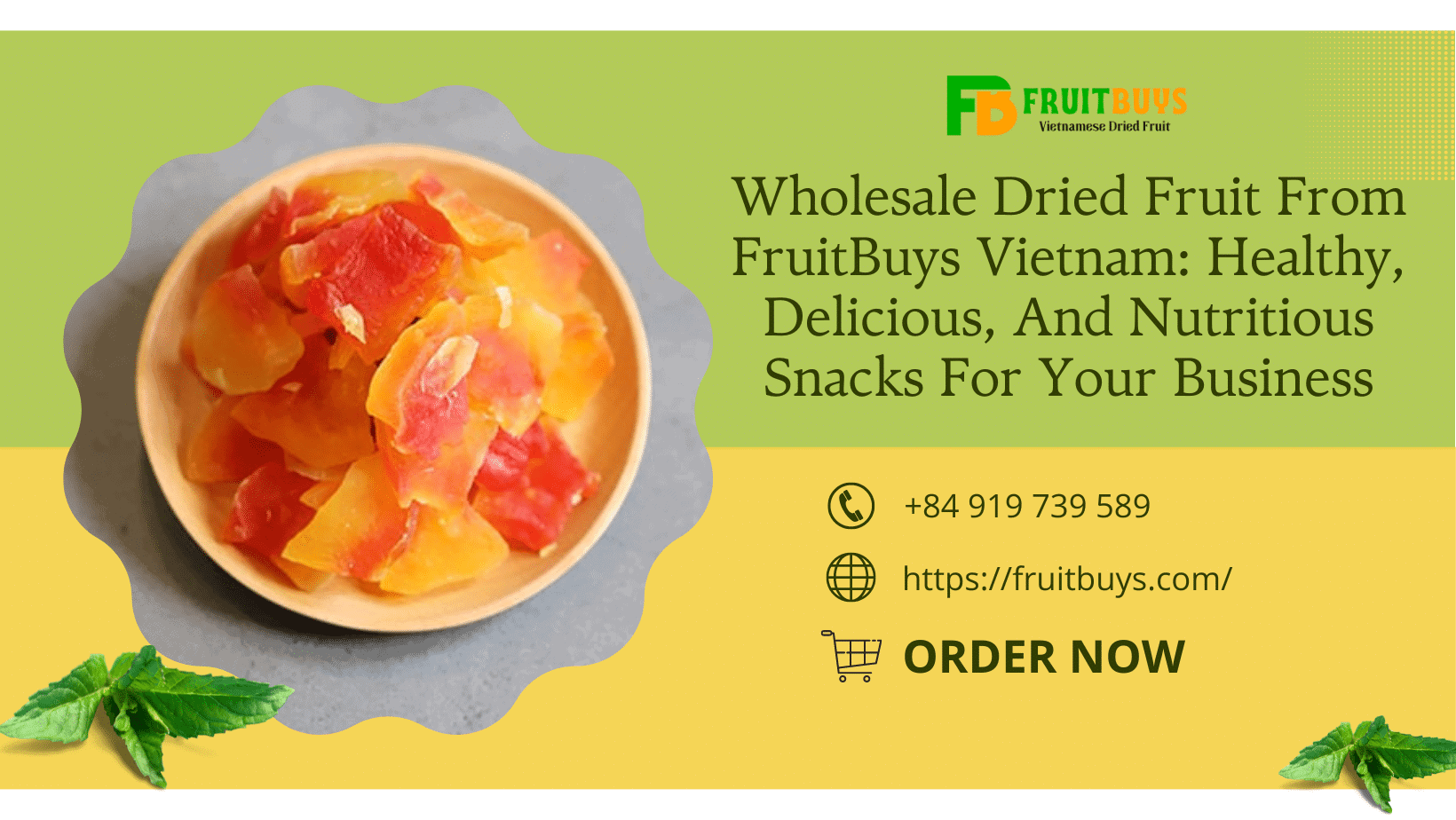 FruitBuys Vietnam  Wholesale Dried Fruit From FruitBuys Vietnam_ Healthy, Delicious, And Nutritious Snacks For Your Business