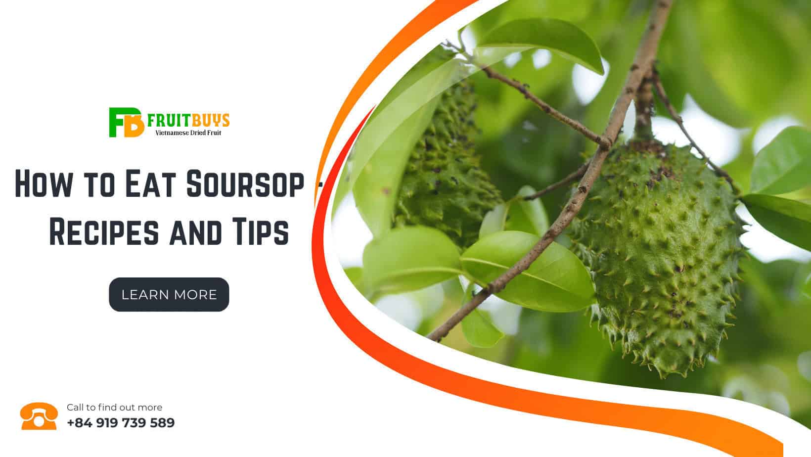 FruitBuys Vietnam  How To Eat Soursop   Recipes And Tips