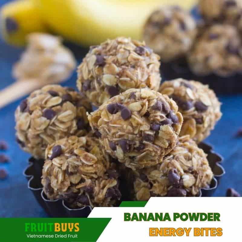 FruitBuys Vietnam Banana Powder Energy Bites 231021