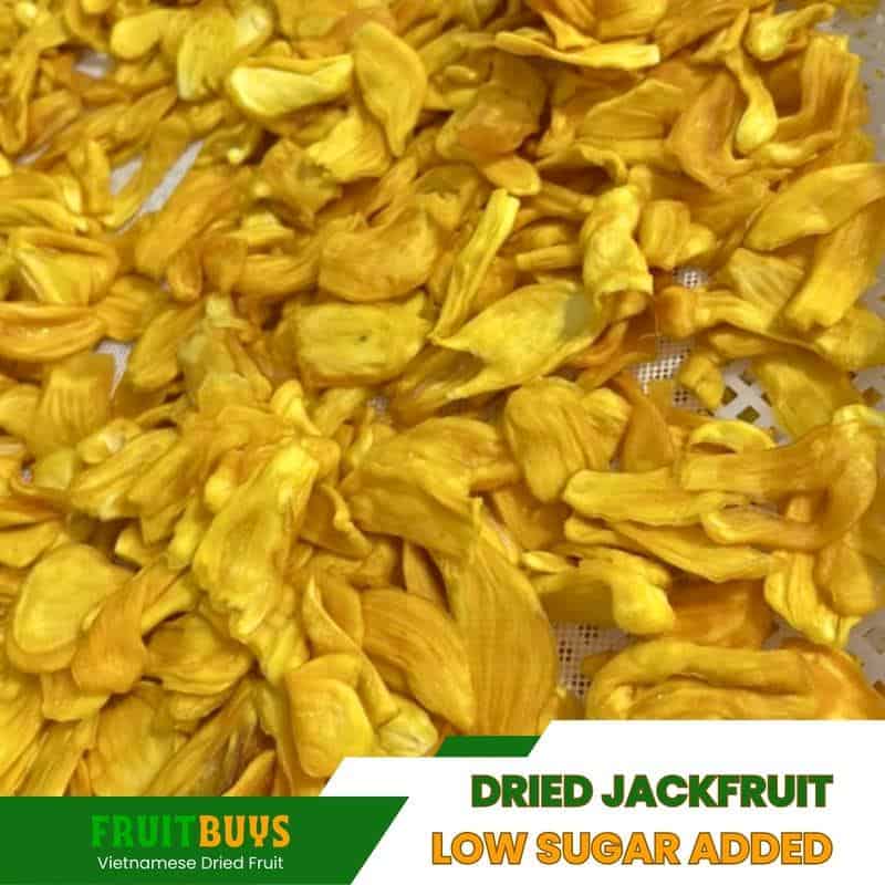 FruitBuys Vietnam Dried Jackfruit Low Sugar Added (2) 23105