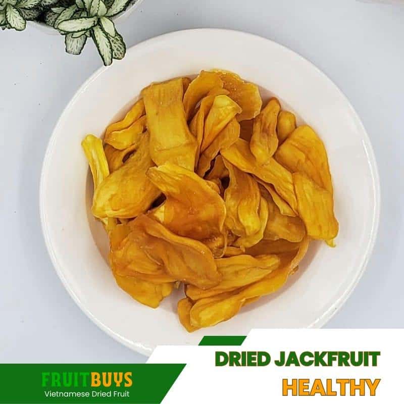 FruitBuys Vietnam Dried Jackfruit Low Sugar Added (3) 23105