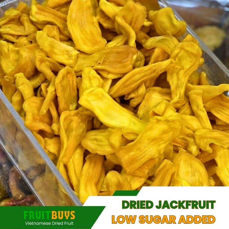 FruitBuys Vietnam Dried Jackfruit Low Sugar Added (5) 23105