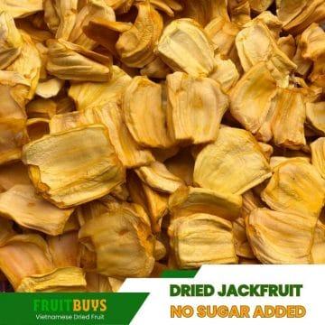 FruitBuys Vietnam  Dried Jackfruit No Sugar Added 23105