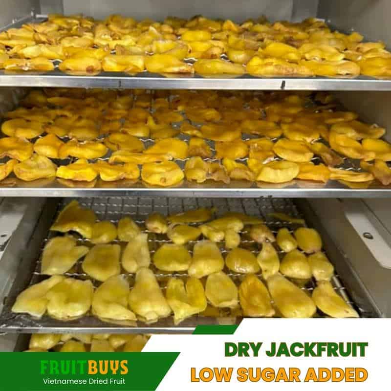FruitBuys Vietnam Dry Jackfruit Low Sugar Added 23105