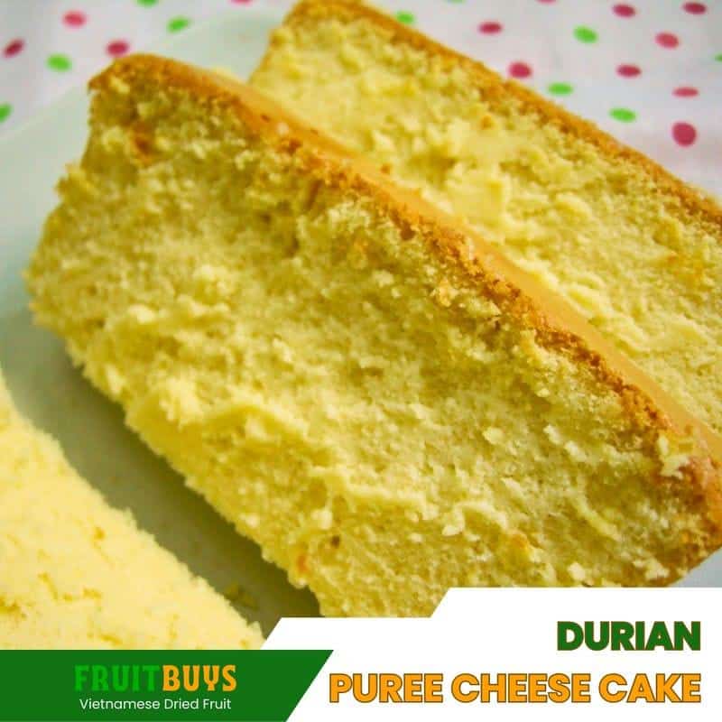 FruitBuys Vietnam Durian Puree Cheesecake 23102