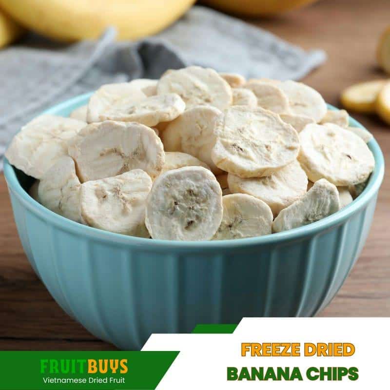 FruitBuys Vietnam Freeze Dried Banana Chips 231021