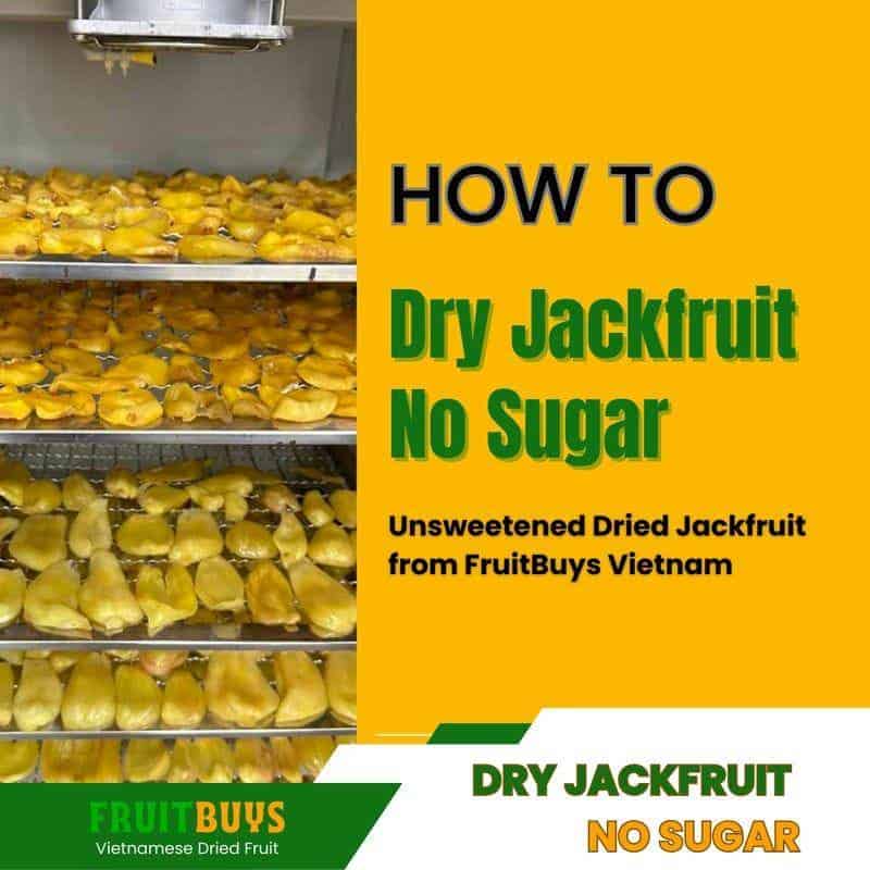 FruitBuys Vietnam How To Dry Jackfruit No Sugar 23109