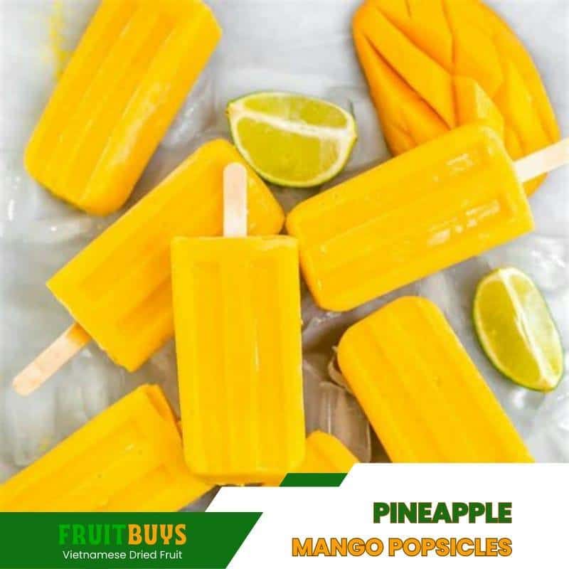 FruitBuys Vietnam Pineapple Mango Popsicles 231024