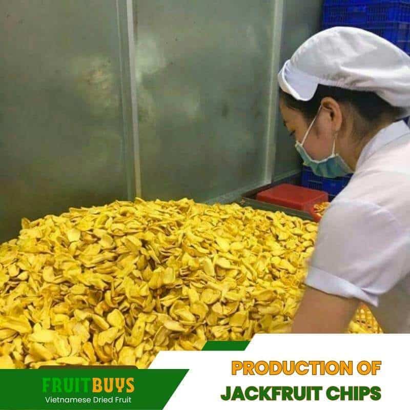 FruitBuys Vietnam Production Of Jackfruit Chips 231011