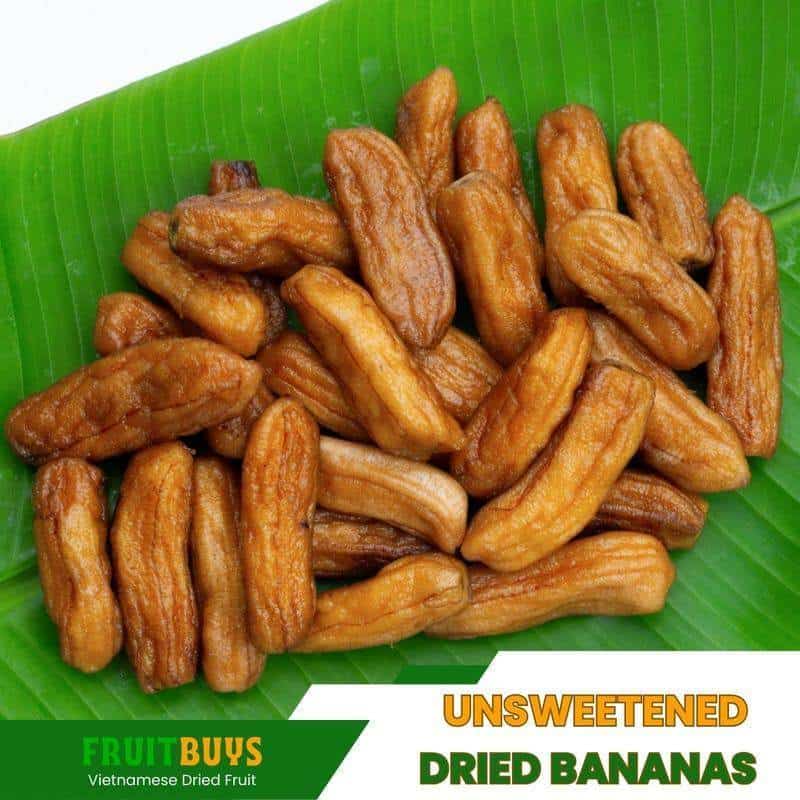 FruitBuys Vietnam Unsweetened Dried Bananas (4) 231015