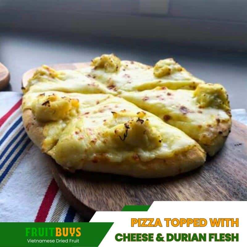 FruitBuys Vietnam Pizza Topped With Cheese And Durian Flesh 23102
