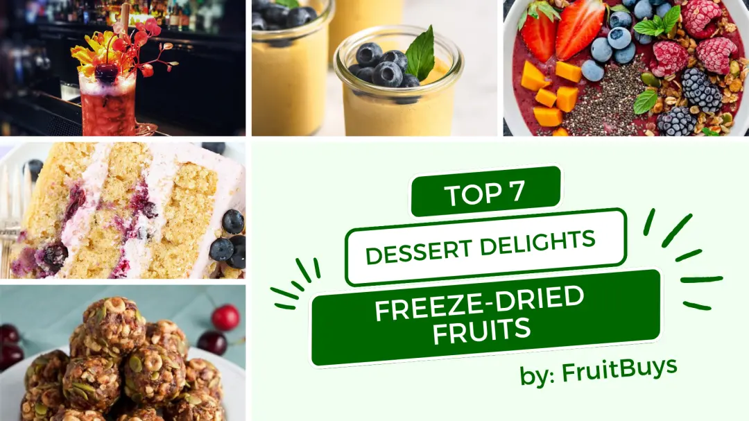 FruitBuys Vietnam 231220 Dessert Delights With Freeze Dried Fruits_ From Simple To Sensational