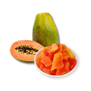 FruitBuys Vietnam   231221 Sweetened Dried Papaya Fruit Low Sugar
