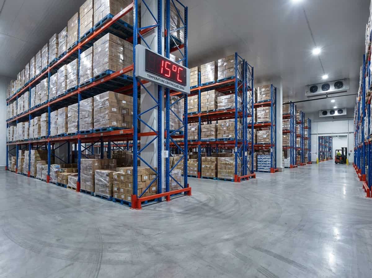 Professional Cold Storage Warehouse Maintaining Optimal Temperature For Dried Mango
