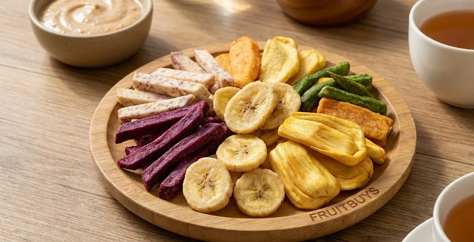 Home trÁi cÂy sẤy giÒn (vacuum frying) 23433