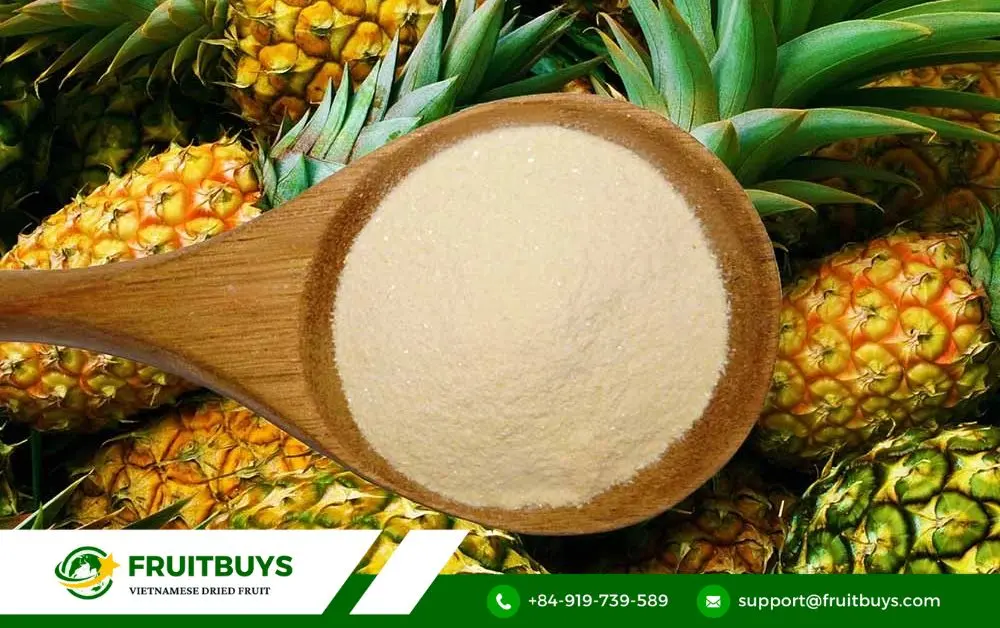 FruitBuys Vietnam 1. Nature's Sweet Sunshine, Forever Captured_ The Power Of Spray Dried Pineapple Powder