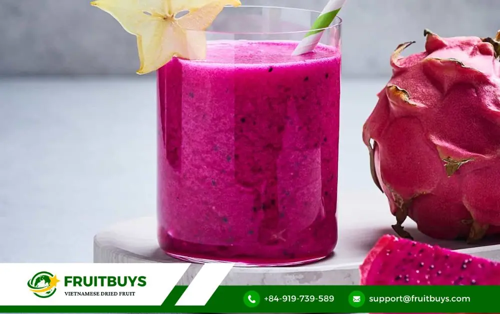 FruitBuys Vietnam 3. Beyond The Smoothie Bowl_ A Culinary Canvas With Dragon Fruit Powder's Versatility(1)