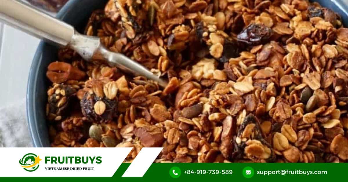 FruitBuys Vietnam Cashew And Honey Granola