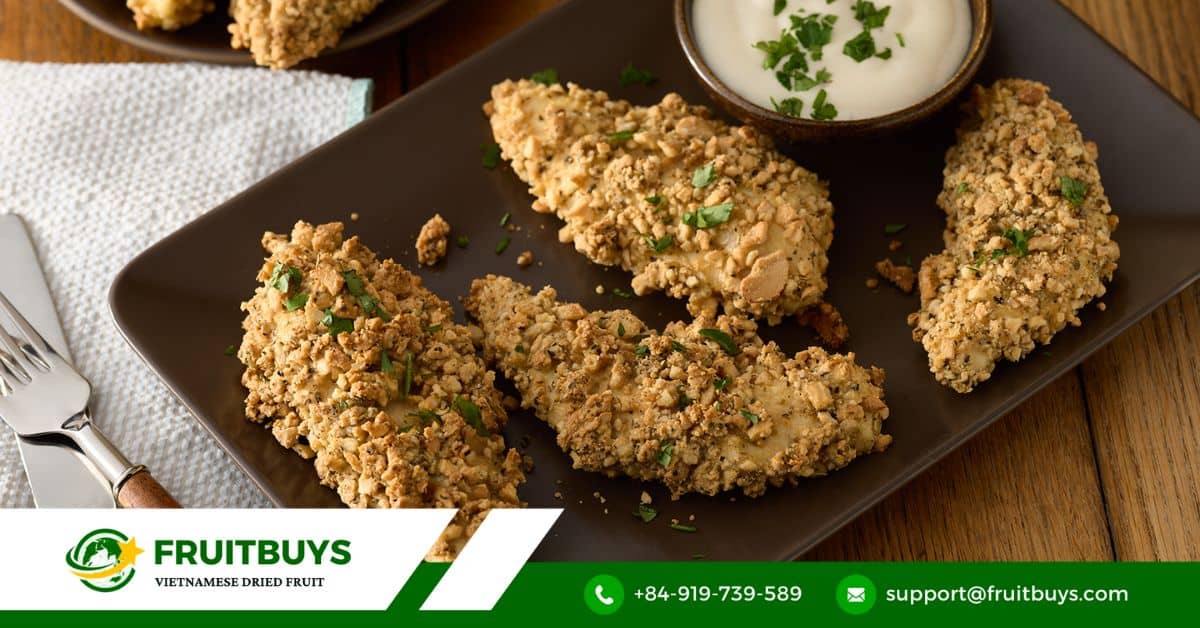 FruitBuys Vietnam Cashew Crusted Chicken