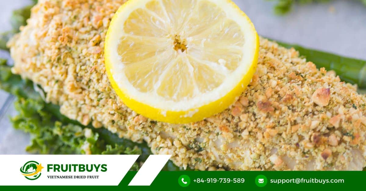 FruitBuys Vietnam Cashew Crusted Fish