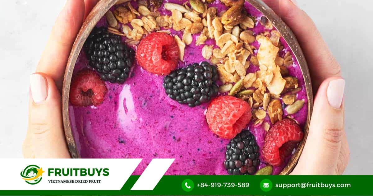 FruitBuys Vietnam Dragon Fruit Smoothie Bowl