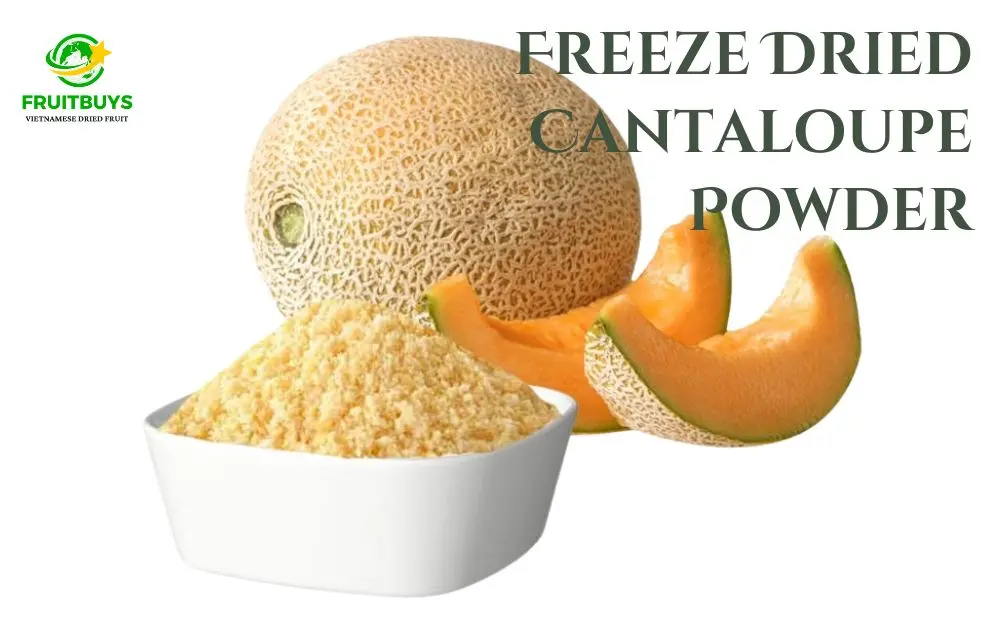 FruitBuys Vietnam Freeze Dried Cantaloupe Powder