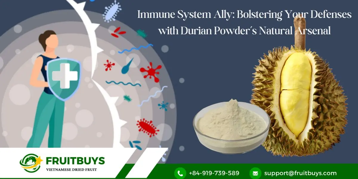 FruitBuys Vietnam Freeze Dried Durian Powder A Nutritional Powerhouse Unveiling Health Benefits (3)
