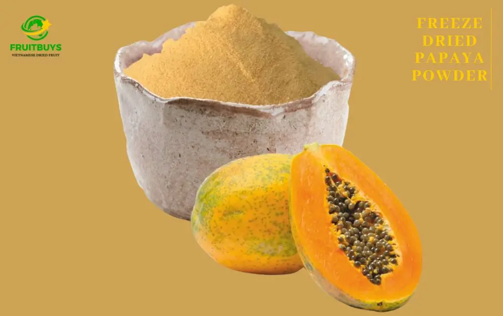 FruitBuys Vietnam Freeze Dried Papaya Powder