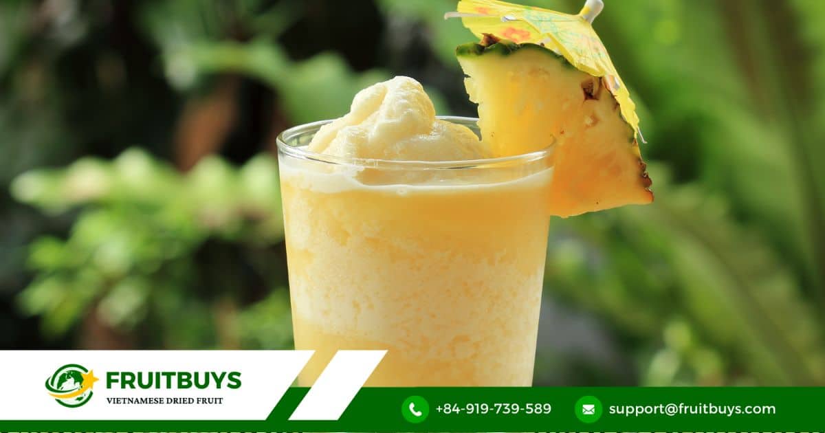 FruitBuys Vietnam Freeze Dried Pineapple Powder Smoothie