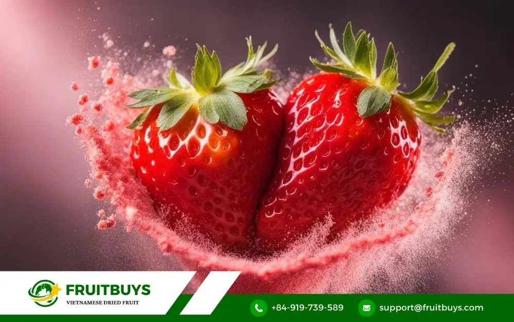 FruitBuys Vietnam Freeze Dried Strawberry Powder (FD)