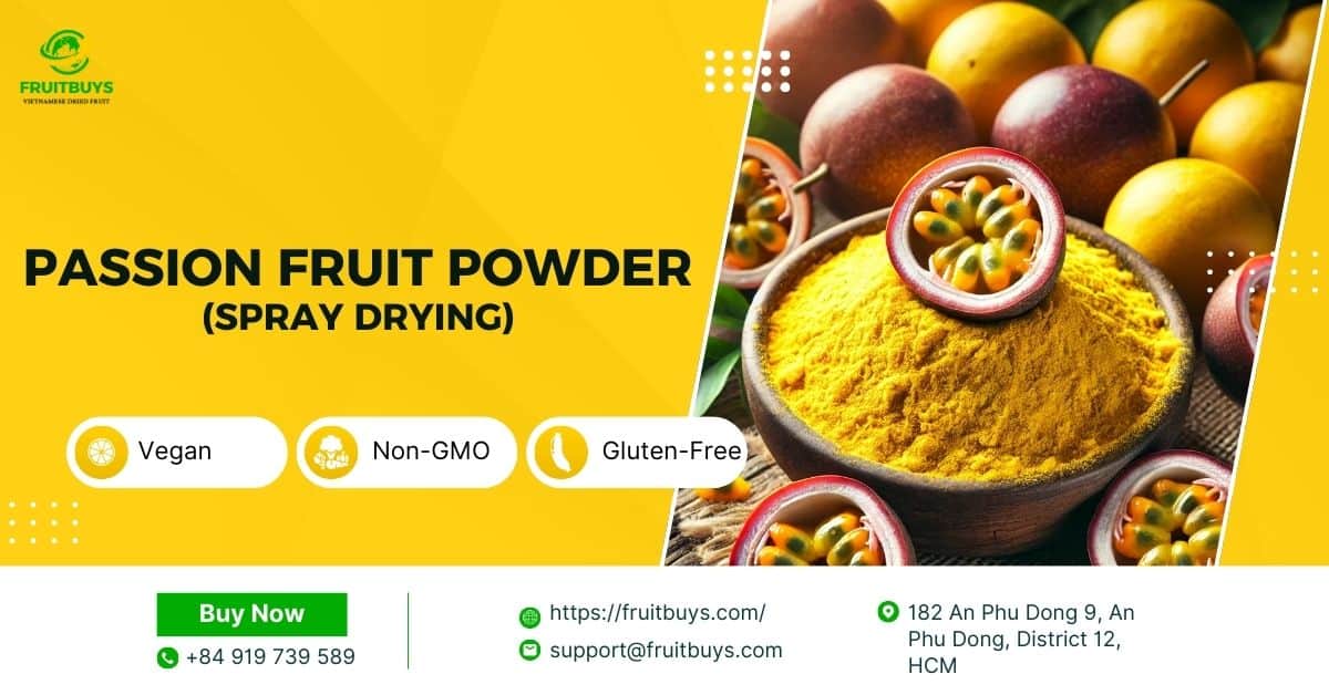 FruitBuys Vietnam Passion Fruit Powder