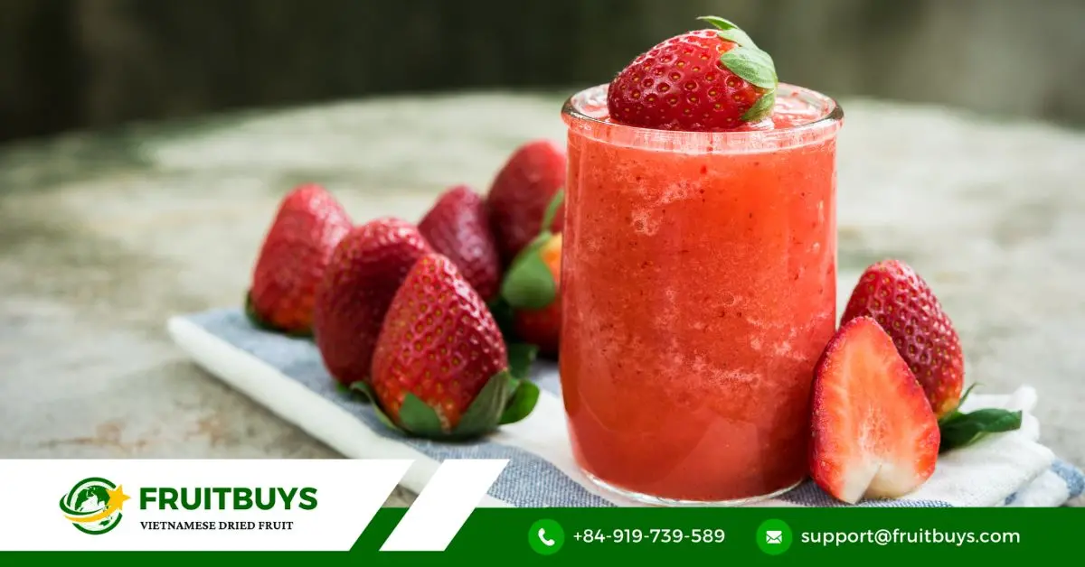 FruitBuys Vietnam Strawberry Smoothie