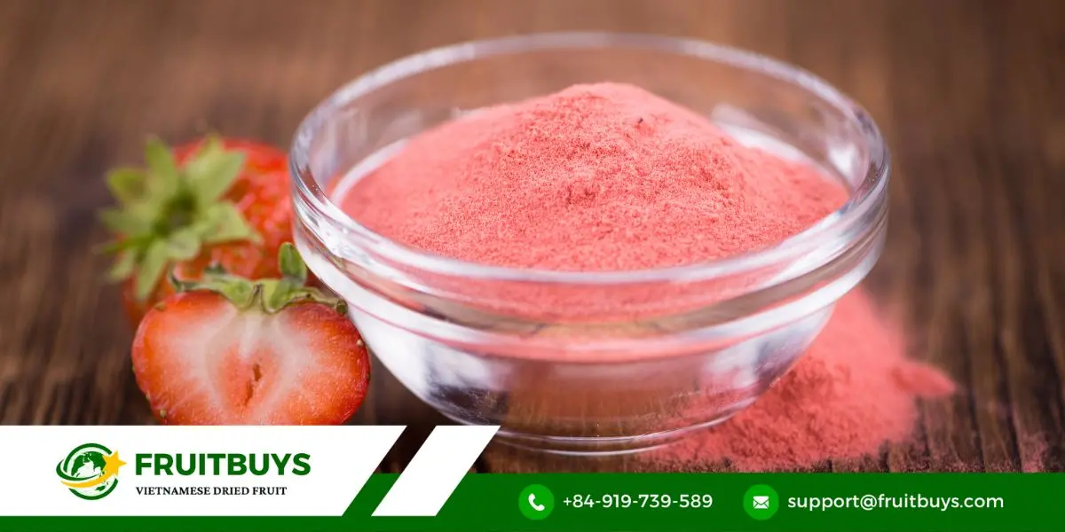 FruitBuys Vietnam What Is Freeze Dried Fruit Powder Technology And Production Process (1)